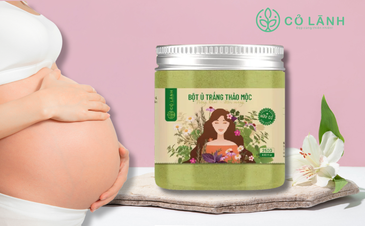 Cách ủ trắng da body bằng thảo dược an toàn cho mẹ bầu